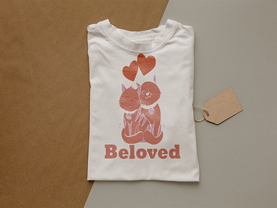 My pet cat t-shirt design