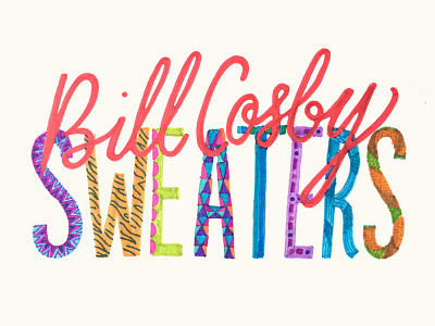 loud + cozy handlettering lettering thirty days of thankfulness