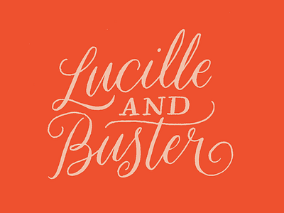 austero hand lettering lettering script