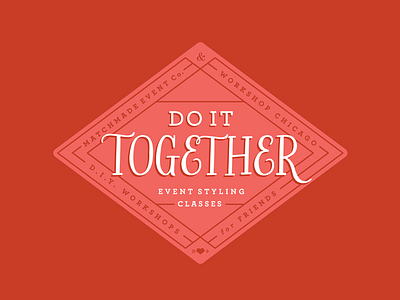 Do It Together hand lettering lettering