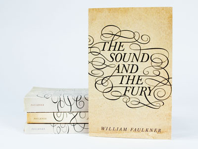 faulkner covers book cover ornamentation typography
