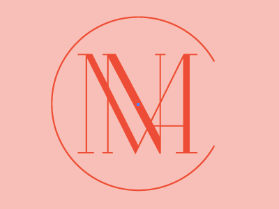 MNAC monogram custom lettering monogram