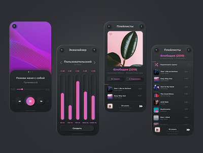 Design Music Streaming Service app design graphic design icon ui ux