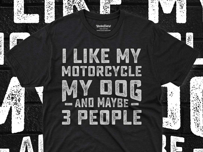 Motorcycle lover t-shirt design