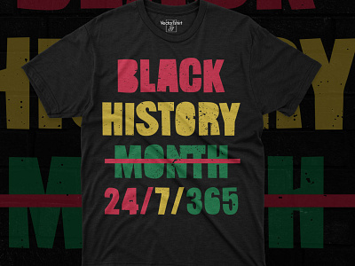 Black History Month T-shirt Design