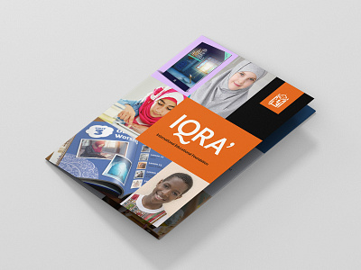 IQRA Marketing Brochure brochure brochure design creative design educational leaflet marketing print trifold typogaphy
