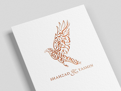 Calligraphy Wedding Emblem