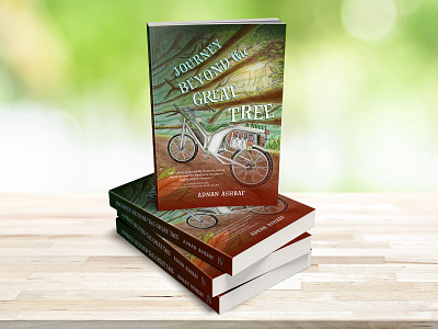 Journey Beyond the Great Tree book cover books coverdesign creative design graphic design illustration novels print typography