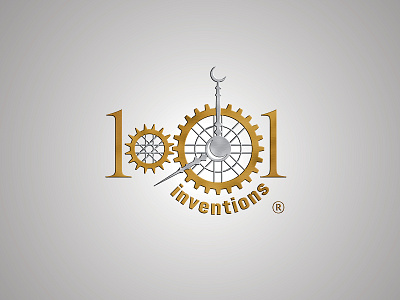 1001 Inventions arabic design digital discover education exhibition graphic design logo london minaret muslim muslim world