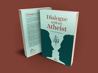 Dialogue with an Atheist art book cover books cover design creative design islam muslim philosophy print religion typography