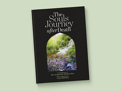 The Souls Journey after Death art book cover books cover design design islam journey muslim print publishing religion typography
