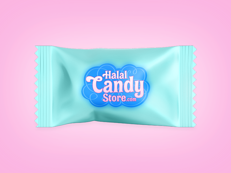 Halal Candy graphic design logo type logo mark halal candy candy store sweets candy packaging logo branding brand design