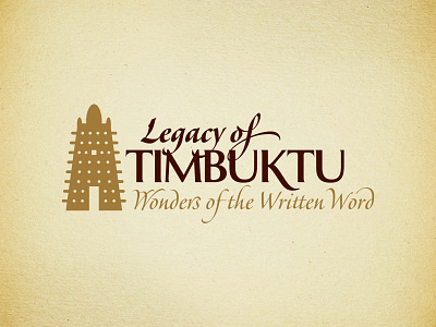 Legacy of Timbuktu brand branding creative design inspiraldesign learning logo logodesign scholars timbuktu