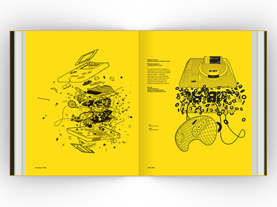 Exploded Consoles book gaming identity illustration