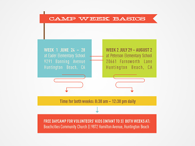 KidsGames Camp Week camp flag information kids kidsgames