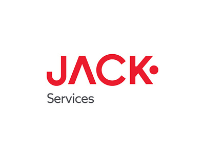 JACK CO. branding logotype minimal red trend typography