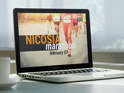 Nicosia Marathon, Web Design design graphic design marathon optimization web design web development