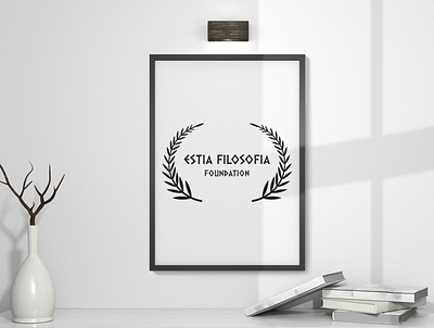 Estia Filosofia Foundation, Branding brand strategy branding business card design graphic design logo promotional materials vector