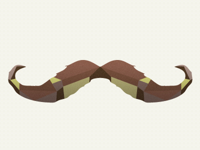 Don't Bash the Stache brown donate doodoo illustrate moustache mustache noise pattern poop shapes