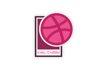 Hello, Dribbble! debut dribbble hello shot