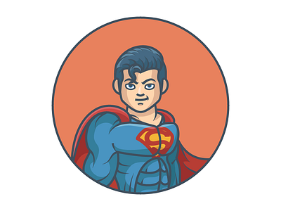 Superman by Batzorig on Dribbble