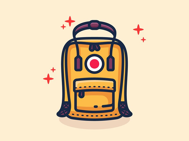 Backpack Illustration designs, themes, templates and downloadable ...