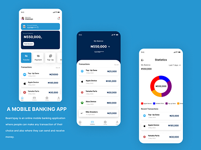 BEAM'SPAY app branding design illustration logo typography ui ux