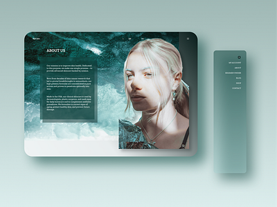 UI UX Design - Skincare Website