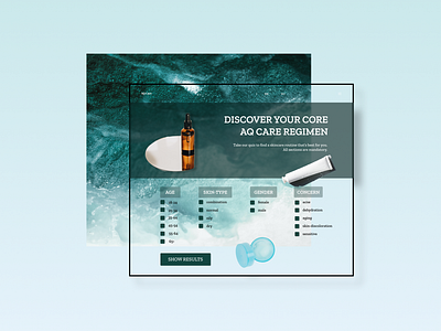 UI UX Design - Skincare Website