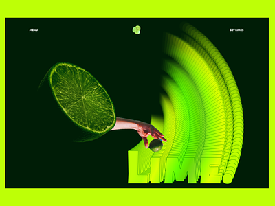 UI UX - Welcome to Lime. black branding design figma green inspiration landing page lime ui uidesign ux uxdesign webdesign