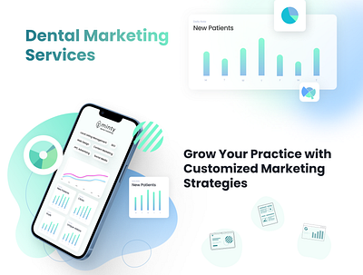 Dental Marketing - Services page dental design figma inspiration marketing minty pricing services ui uidesign ux uxdesign