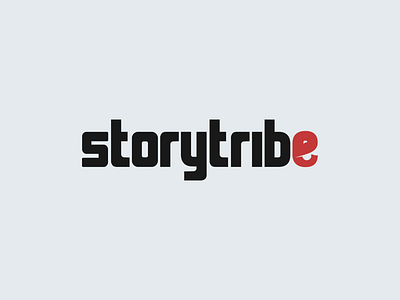 Storytribe Logo branding logo typography