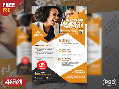 Digital Marketing Agency Flyer PSD Templates ad flyer creative agency creative design design flyer flyer design free design free flyer free psd graphic design marketing agency photoshop print psd psd flyer psd free psd template