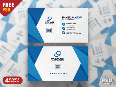 Stylish Corporate Business Card PSD Template business card card design creative design design free design free psd free template freebie graphic design photoshop psd psd template visiting card