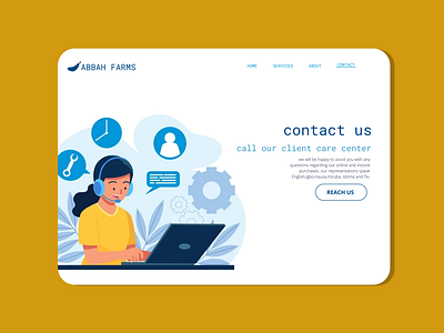 #DailyUI - Contact Us