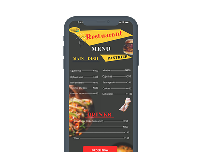 #Dailyui : food/drinks menu branding graphic design logo ui