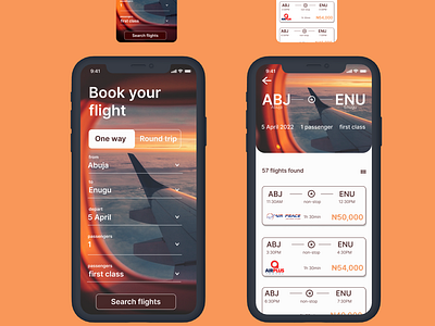 DailyUI: Flight booking