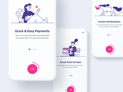 Onboarding designs, themes, templates and downloadable graphic elements on  Dribbble