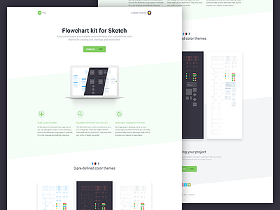 FREE Flowchart kit for Sketch