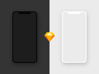 Free Iphone X Mockup Sketch By Greg Dlubacz On Dribbble