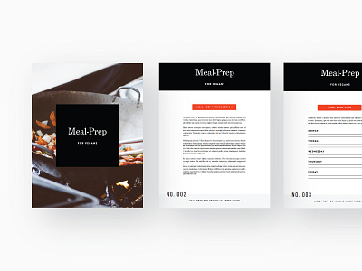 PDF mockups for my upcoming InDesign class.