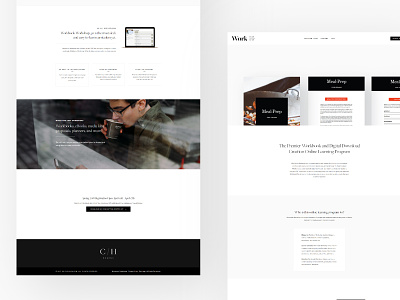 Product Sales Page Mockup branding clean design landing page minimalist sales letter sales page simple web design