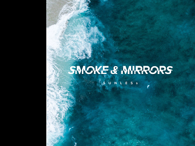 Smoke And Mirrors Sunless art direction brand design brand identity branding clean creative creativedirection design illustration logo minimal minimalist simple type typography
