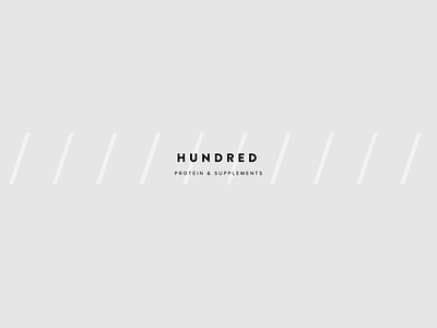 Hundred Alternate Logo art direction branding clean creative creativedirection design icon illustration logo minimal minimalist simple type typography vector