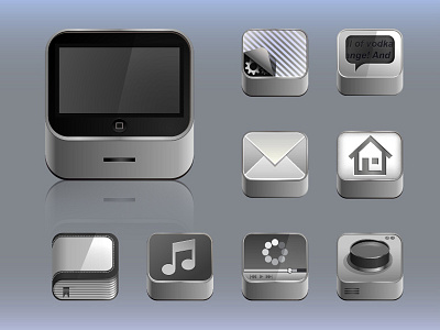 Icons for iPad icons ipad music photo video рosta