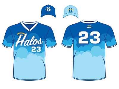Halos Home Uniforms logo logos sports