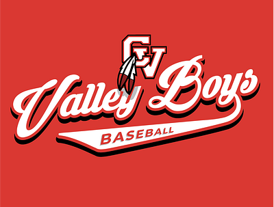 Valley Boys T-Shirt Graphic design illustration logo logos sports