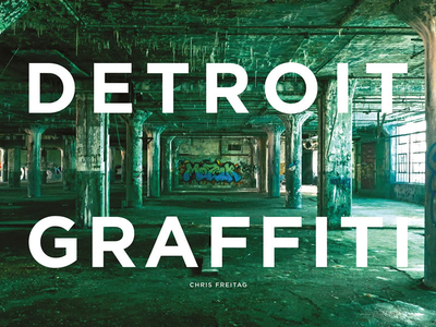 Detroit Graffiti Book Cover detroit detroitgraffiti graffiti photography piecesofdetroit