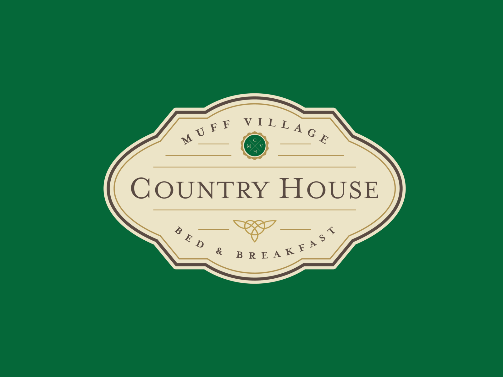 Irish B&B Logo Concept By Chris Freitag On Dribbble