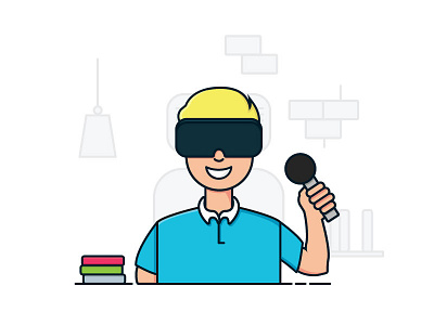 VR Illustration games illustration stroke ux vr